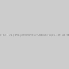 Image of TruStrip RDT Dog Progesterone Ovulation Rapid Test cards, 10/pk